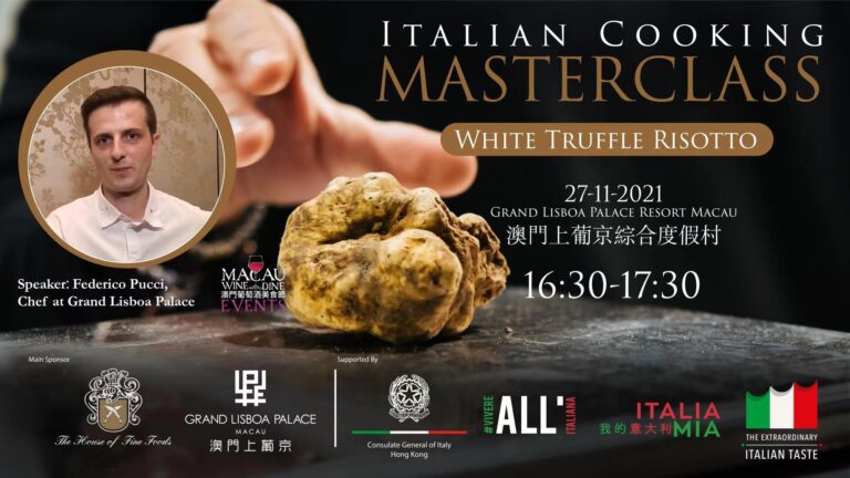 italian wine & dine, risotto cooking masterclass